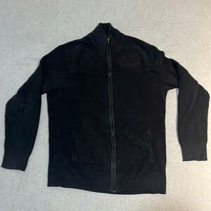 Vintage Lucky Brand Triumph Zip Up Sweater Size L